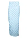 Aston Studio Sophie Skirt In Blue