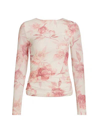 Aston Studio Women's Ezili Floral Mesh Top
