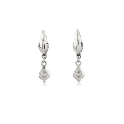 Astor & Orion Women's Calidia Huggies Silver