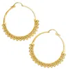 Astor & Orion Women's Corazon Hoop Earrings In Gold In Gold