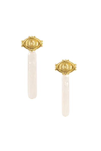 Astor & Orion Women's Gold Hecate's Eye 18k On Sterling