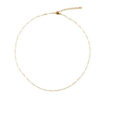 Astor & Orion Women's Gold Lily Chain Necklace