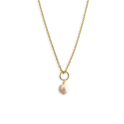Astor & Orion Women's Gold Paloma Pearl Necklace