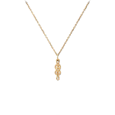 Astor & Orion Women's Hecate's Knot Charm Necklace Gold