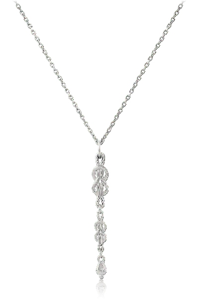 Astor & Orion Women's Hecate Lavalier Necklace Sterling Silver