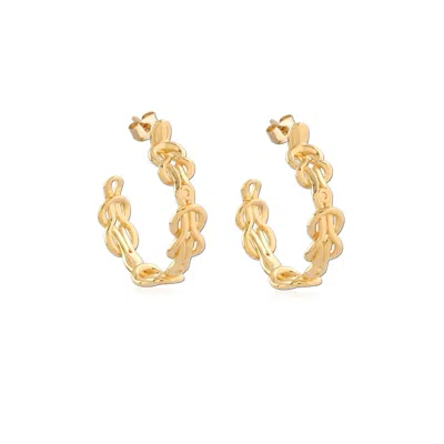 Astor & Orion Women's Hera Gold Hoops