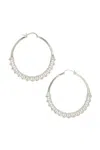 Astor & Orion Calla Hoops In Metallic