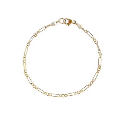 Astor & Orion Women's Lily Chain Bracelet Gold