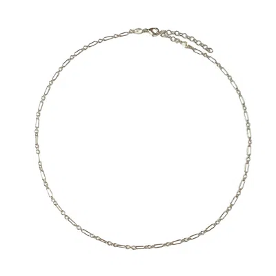 Astor & Orion Women's Lily Chain Necklace Silver In Metallic