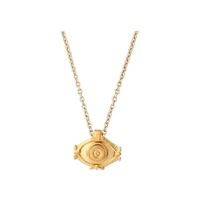 Astor & Orion Women's Protection Eye Charm Necklace Gold