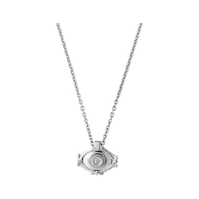 Astor & Orion Women's Silver Protection Eye Charm Necklace In Metallic