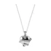 Astor & Orion Women's Silver Wise Heart Charm Necklace In Silver