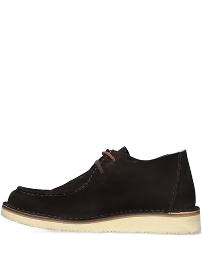 Astorflex Beenflex Suede Desert Boots In Burgundy
