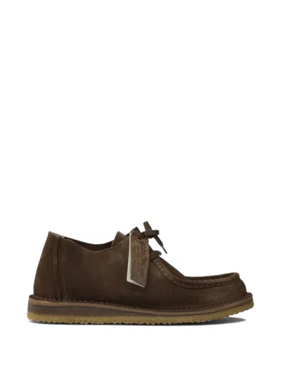 Astorflex Beenflex Suede Lace-up Boots In Brown