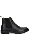 Astorflex Bitflex Elasticated-panel Leather Boots In Black