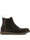 Astorflex Bitflex Suede Crepe Sole Chelsea Boots Dark Chestnut In Brown