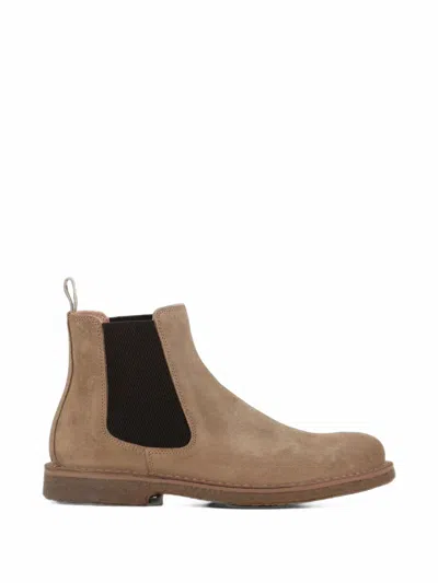 Astorflex Bitflex Suede Chelsea Boots In Neutral