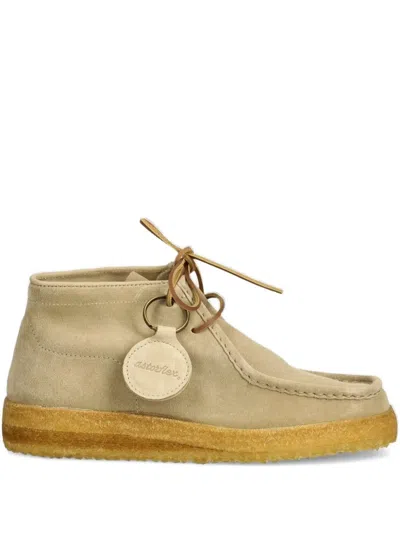 Astorflex Boatflex Suede Desert Boots In Neutral