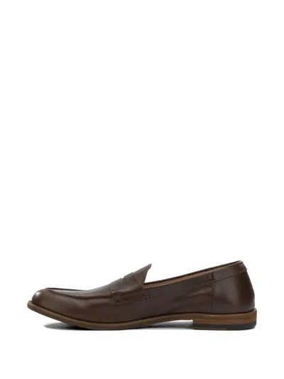 Astorflex Dartflex Leather Loafers In Brown