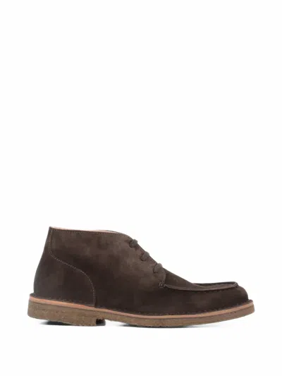 Astorflex Deukeflex Suede Desert Boots In Brown