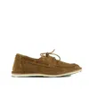 Astorflex Dockflex Suede Loafer In Brown