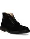 Astorflex Lace-up Suede Boots In Black