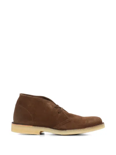 Astorflex Lace-up Desert Boots In Brown
