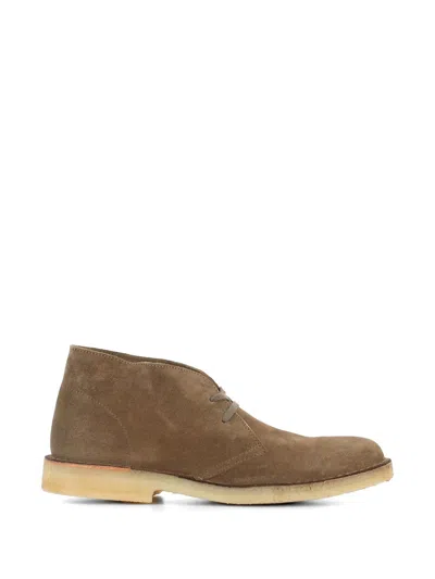 Astorflex Lace-up Desert Boots In Brown