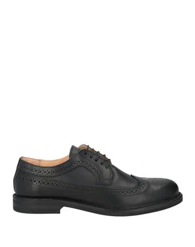 Astorflex Man Lace-up Shoes Black Size 13 Leather