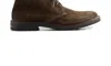 Astorflex Men's Greenflex Rubber Desert Boot In Dark Chestnut In Brown