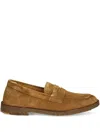 Astorflex Penny Suede Loafers In Brown