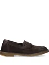 Astorflex Penny Suede Loafers In Brown