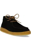 Astorflex Rampiflex Suede Lace-up Boots In Multi