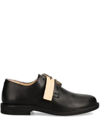 Astorflex Redflex Leather Lace-up Derby Shoes In Black