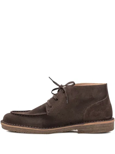 Astorflex Suede Ankle Boots In Brown