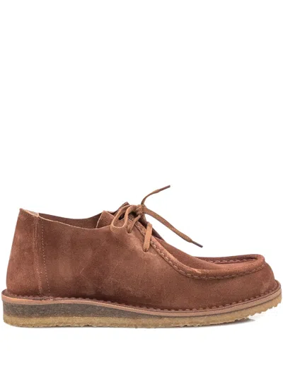 Astorflex Suede Desert Boots In Brown