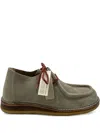Astorflex Suede Desert Boots In Gray