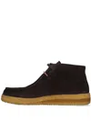 Astorflex Rampiflex Suede Lace-up Boots In Brown