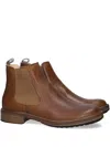 Astorflex Wilflex Leather Chelsea Boots In Brown