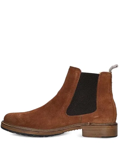 Astorflex Wilflex Suede Chelsea Boots In Brown