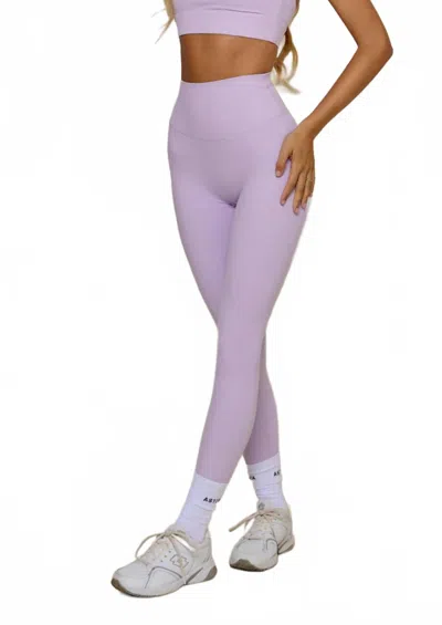 Astoria Activewear Full Length Legging In Purple