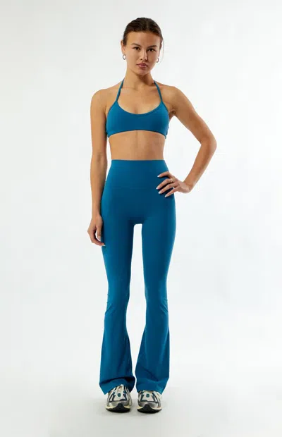 Astoria Activewear Women's Active Flare Leggings In Teal In Blue