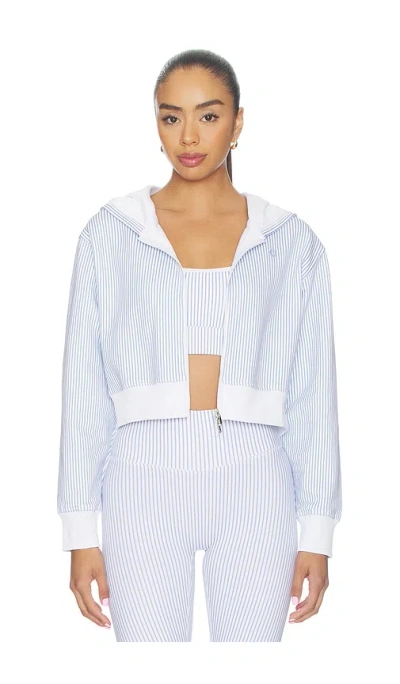 Astoria Cropped Zip Hoodie Jacket
