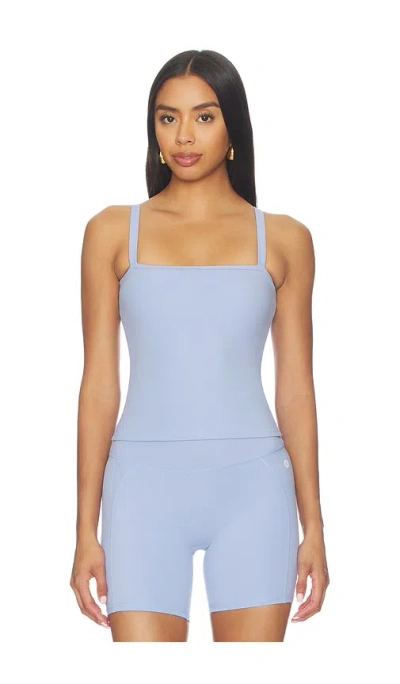 Astoria Essential Sports Crop Top In Blue