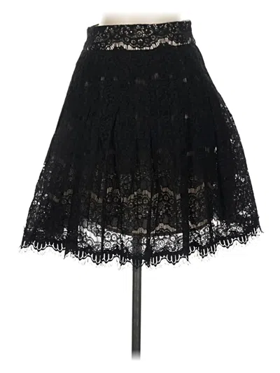 Pre-owned Astoria Formal Skirt In Black
