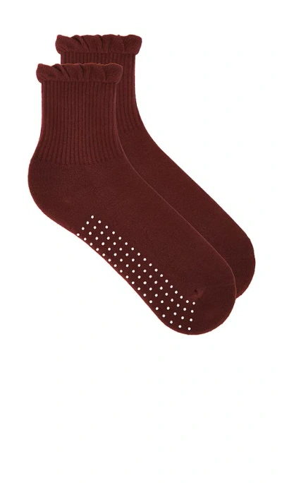 Astoria Sock In Burgundy