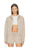 Astoria Sweat Jacket In Neutral