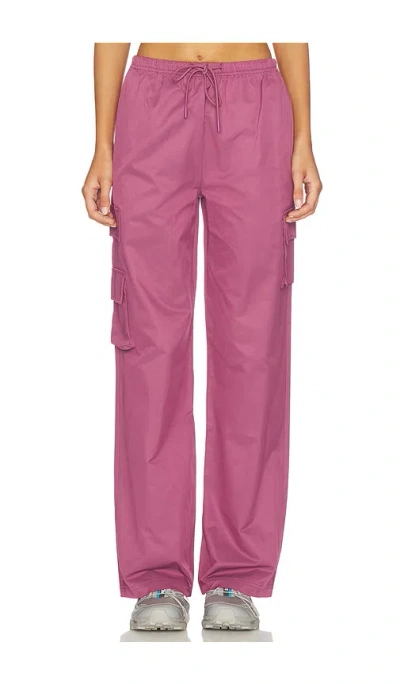 Astoria Wide Leg Pant In Purple
