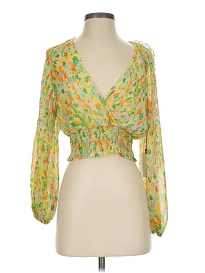 Astr 3/4 Sleeve Blouse In Multi
