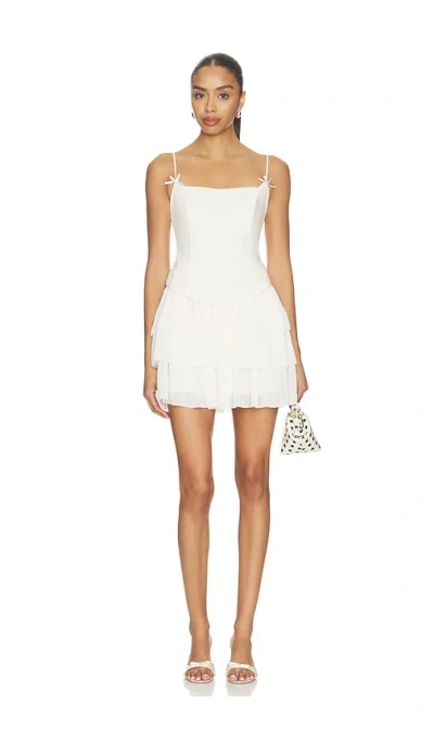 Astr A158str The Label Kiarra Dress In White